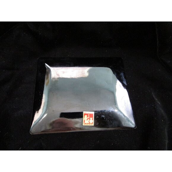 Bamboo On White Tutanka Japanese Musen Shippō Wireless Cloisonne Over Copper GUC - Picture 9 of 13